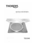 Thorens TD-240-Owners-Manual 